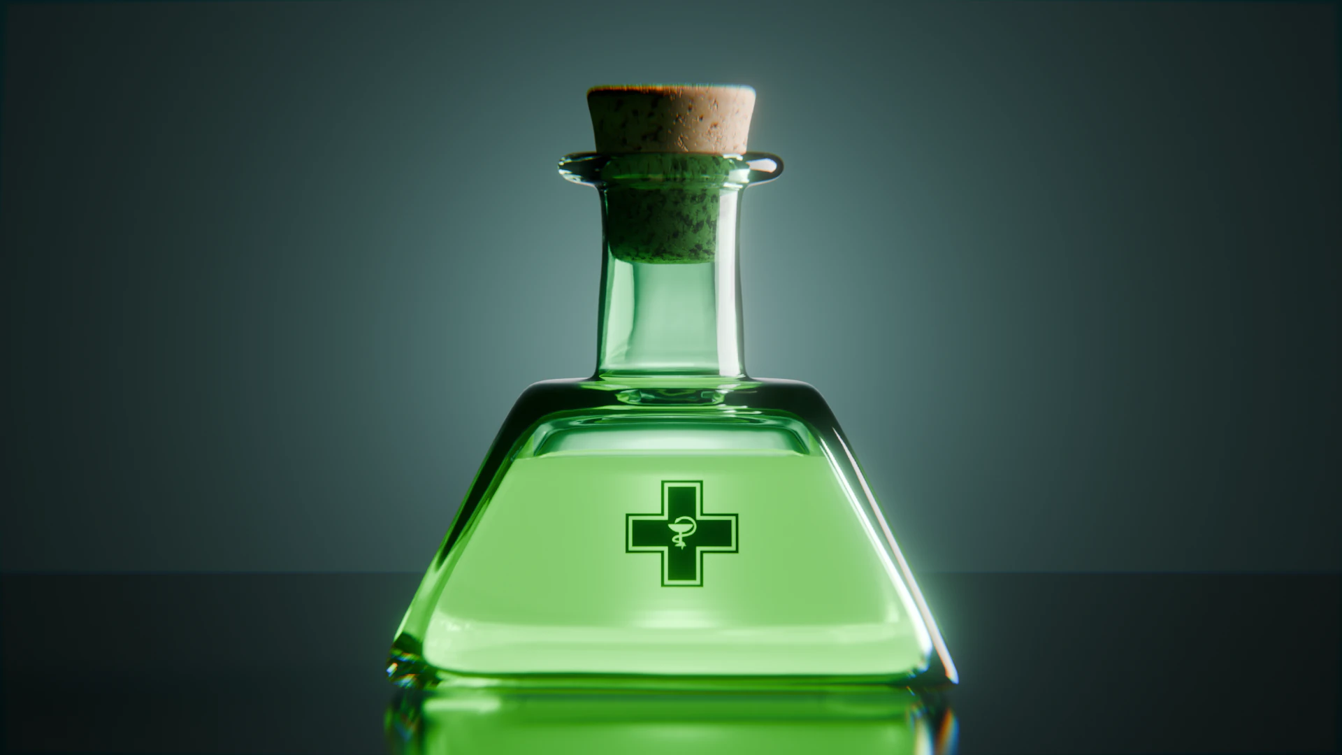 Restoration Potion 3D Model .c4d .max .obj .3ds .fbx .stl .blend 