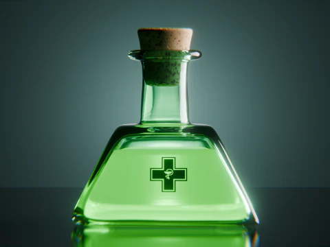 Зілля відновлення 3D Модель