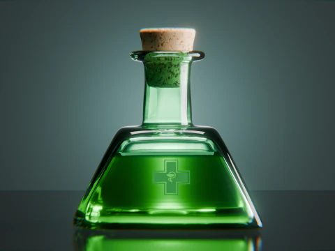 Restoration Potion 3D Model