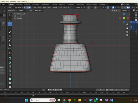 Restoration Potion 3D Model