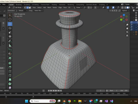 Restoration Potion 3D Model