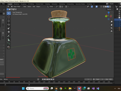 Restoration Potion 3D 模型