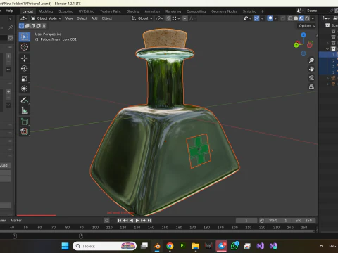 Restoration Potion 3D Model