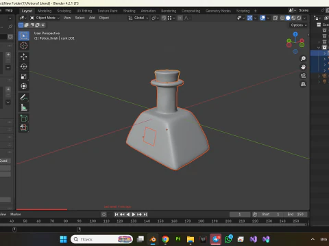 Restoration Potion 3D Model