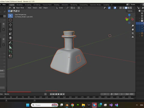 Restoration Potion 3D Model