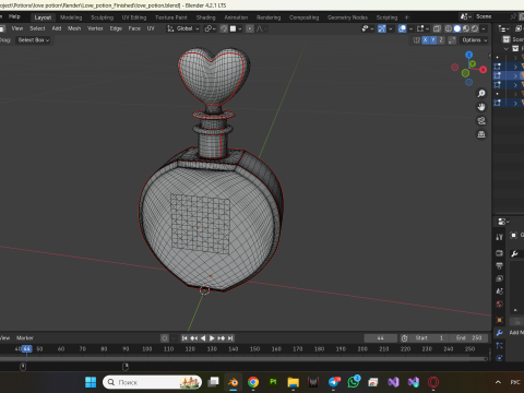 Lovepotion 3D Модель