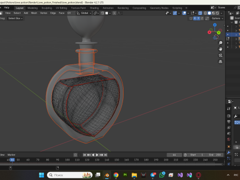 Lovepotion 3D Модель