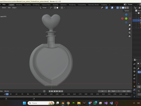 Lovepotion 3D Модель