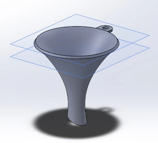 funnel for plastic water bottle 3D Model .c4d .max .obj .3ds .fbx .stl .blend 