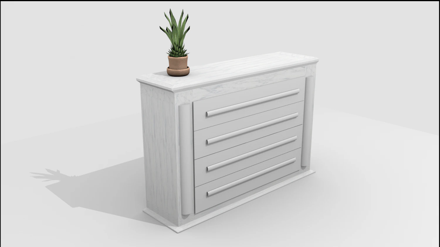 baby dressing room 3D Model .c4d .max .obj .3ds .fbx .stl .blend 