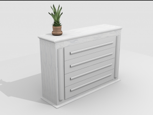 baby dressing room 3D Model