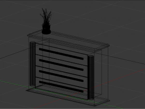 baby dressing room 3D Model