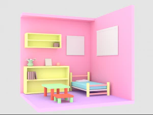 スタジオドールハウス 3Dモデル