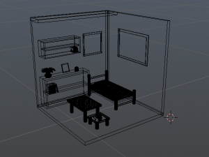studio doll house 3D Model