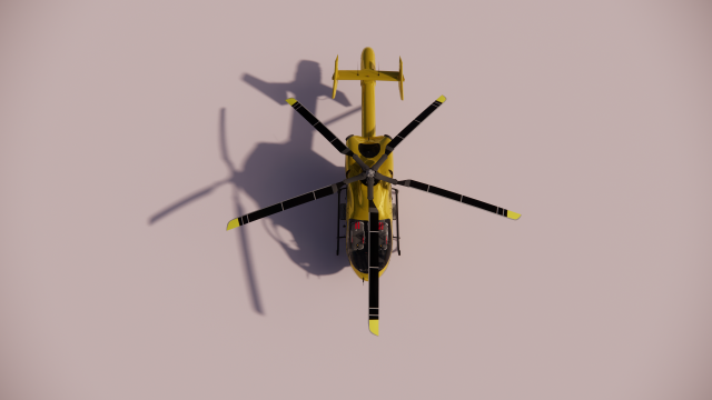 helicopter Modello 3D .c4d .max .obj .3ds .fbx .stl .blend 