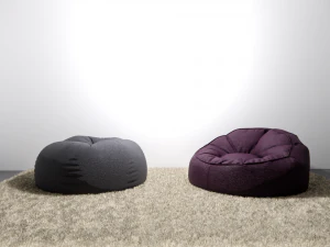 puffs sof&aacute;s Modelo 3D