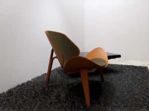 curve chair 3D Model