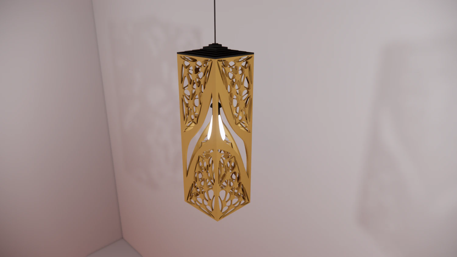organic wood lamp 3D Model .c4d .max .obj .3ds .fbx .stl .blend