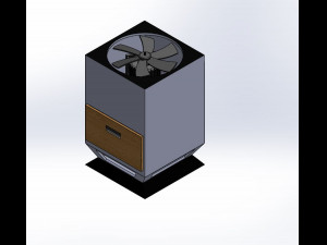 indoor air purifier 3D मॉडल