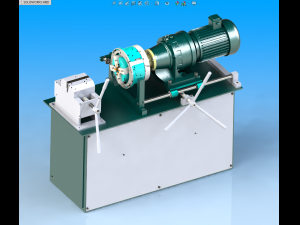 thread rolling machine 3D Модель