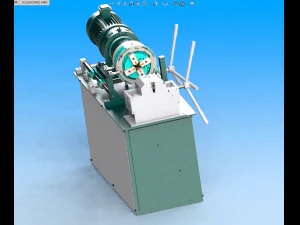 thread rolling machine 3D Model