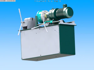 thread rolling machine 3D Model