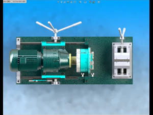 thread rolling machine 3D Model