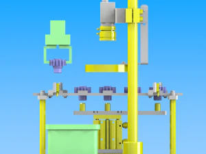 lifting transfer mechanism solidworks2016 3D Model