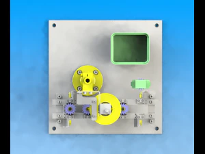 lifting transfer mechanism solidworks2016 3D Model