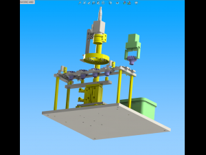 lifting transfer mechanism solidworks2016 3D 모델