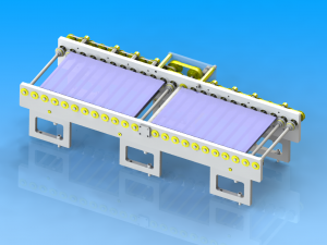 glass circuit board conveyor 3D Model