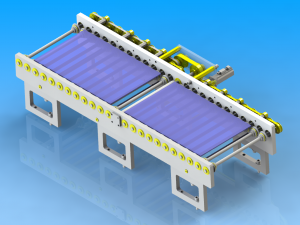 glass circuit board conveyor 3D Model
