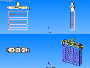 clamping mechanism of heavy workpiece Modello 3D