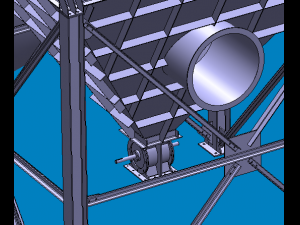 250cmm large industrial dust collector 3D मॉडल