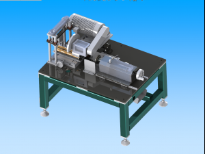 automatic pipe cutting machine Model 3D