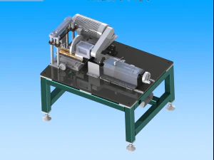 automatic pipe cutting machine 3D Model