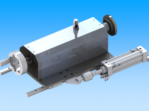 automatic pipe cutting machine Model 3D