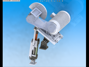 automatic pipe cutting machine Model 3D