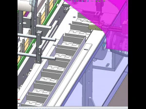 全自动高速装盒机 包装机 3D 模型