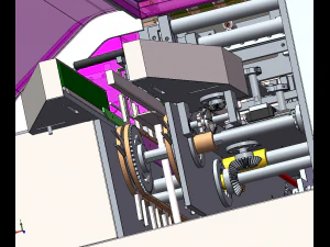 全自动高速装盒机 包装机 3D 模型