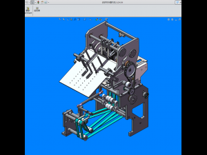 automatic high speed cartoning machine packaging machine Modelo 3D
