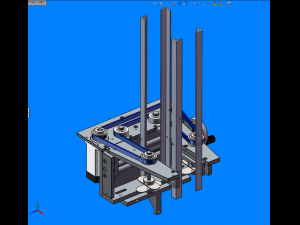 automatic high speed cartoning machine packaging machine Modelo 3D