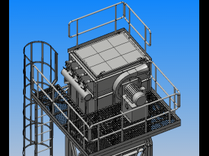 bag filter Modello 3D