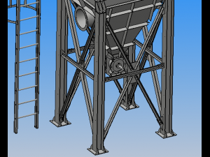 bag filter Modello 3D