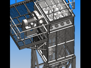 bag filter Modello 3D