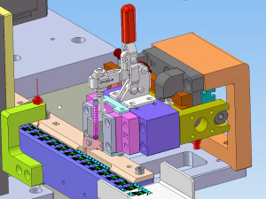 usb automatic assembly machine large equipment 3D Model