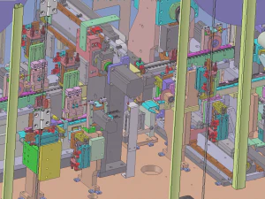 usb automatic assembly machine large equipment 3D Model