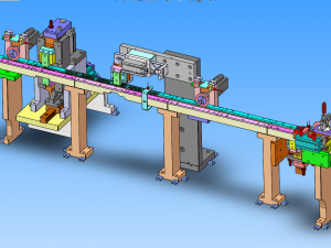 usb automatic assembly machine large equipment 3D मॉडल