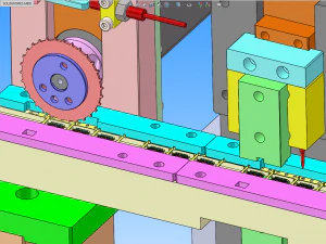 usb automatic assembly machine large equipment 3D Model
