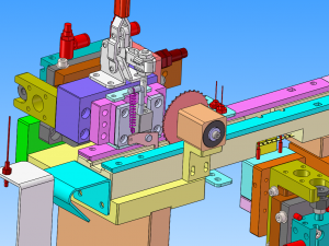 usb automatic assembly machine large equipment 3D मॉडल
